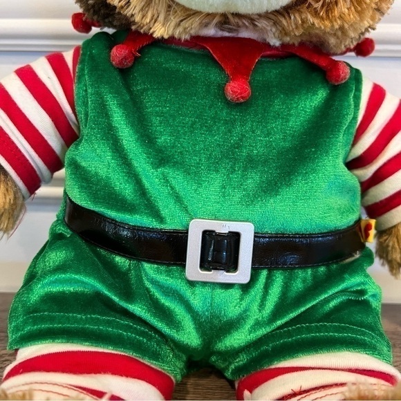 2012 Build-A-Bear Elf Teddy Bear Holiday Christmas - Picture 4 of 16